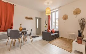 Le corail - sublime T2 avec 1 chambre et 1 canapé-lit
