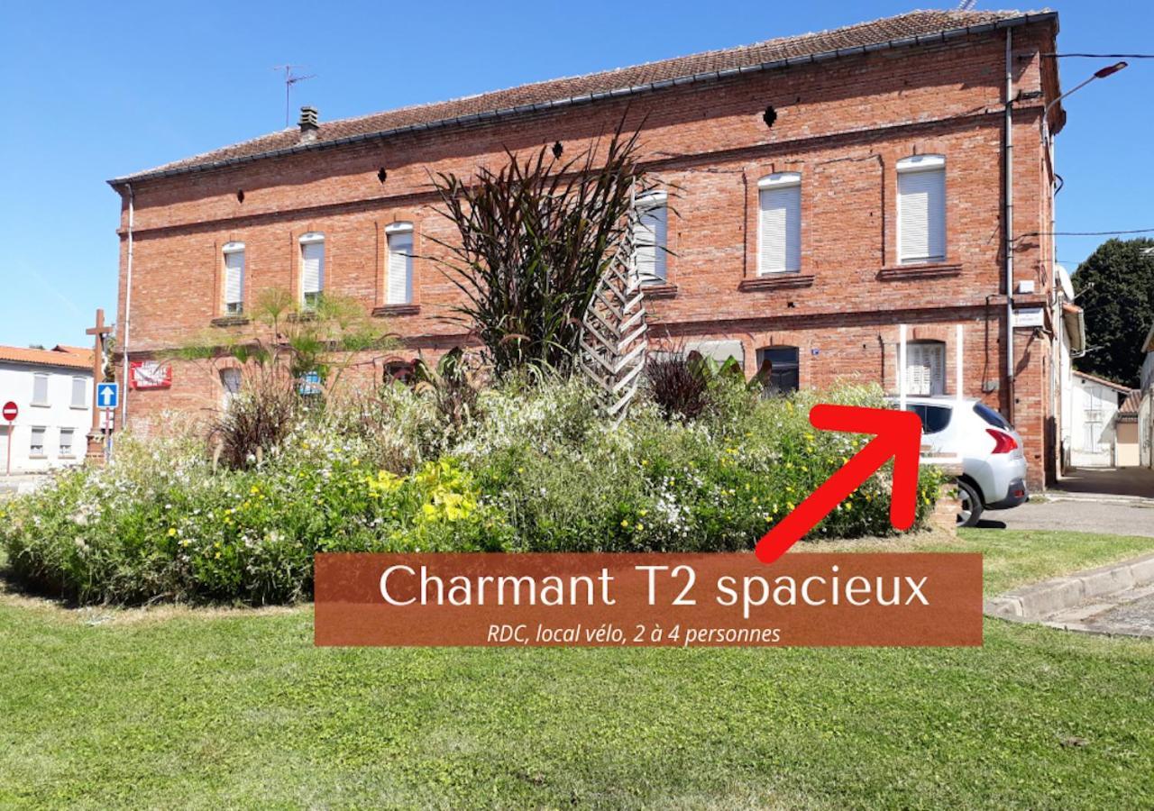 Le corail - sublime T2 avec 1 chambre et 1 canapé-lit Castelsarrasin Exterior foto
