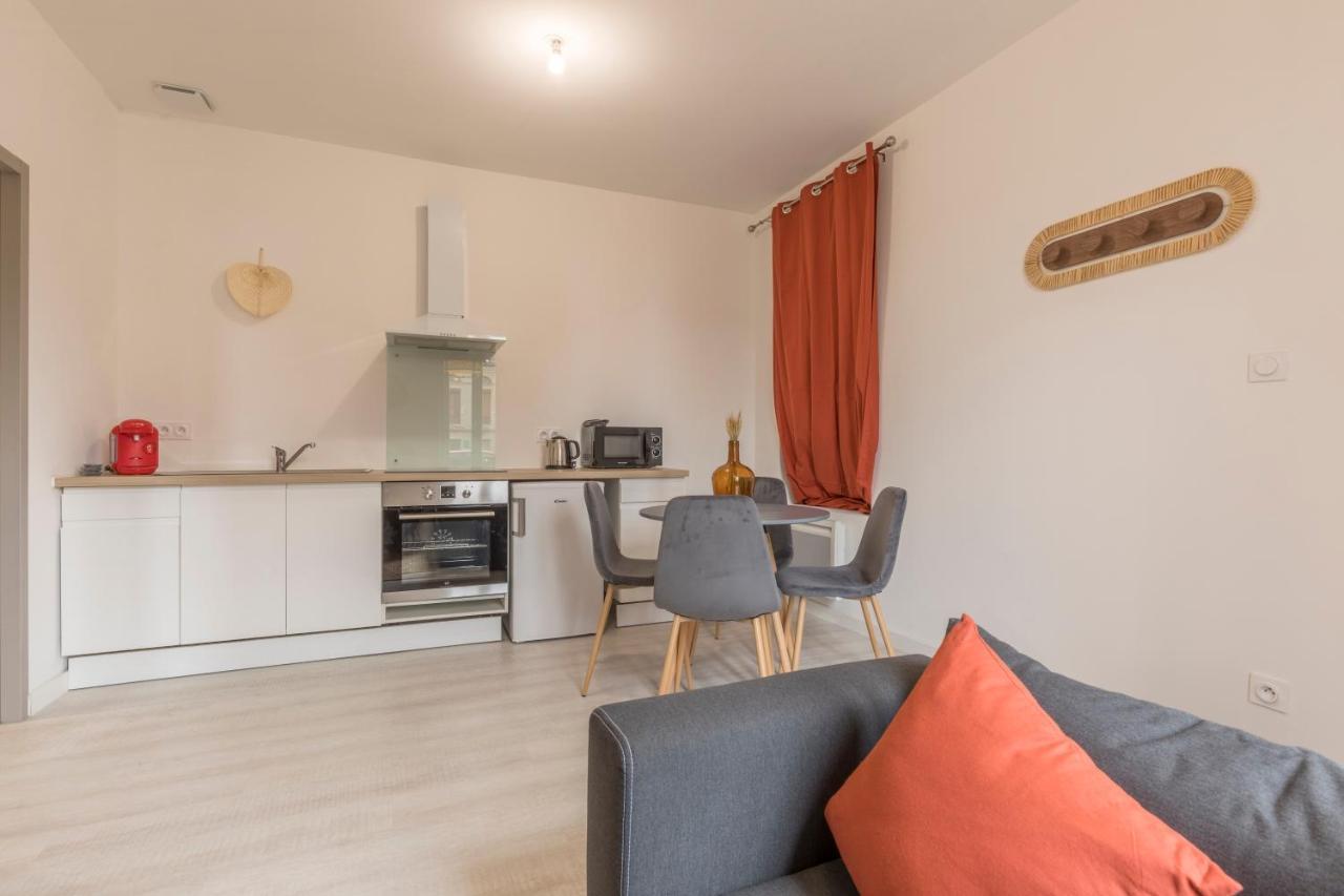 Le corail - sublime T2 avec 1 chambre et 1 canapé-lit Castelsarrasin Exterior foto
